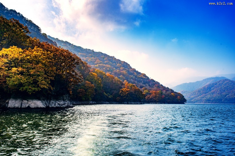 辽宁本溪关门山水库风景图片大全