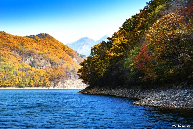 辽宁本溪关门山水库风景图片大全