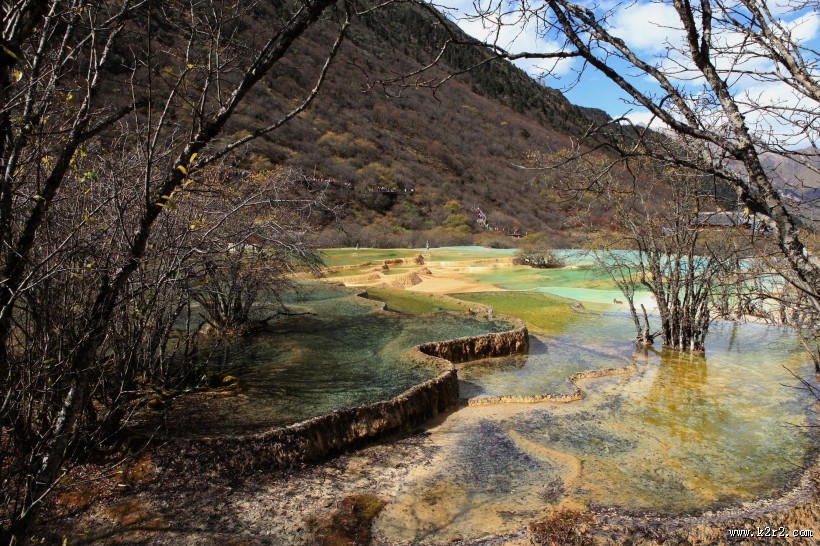 四川黄龙风景图片大全