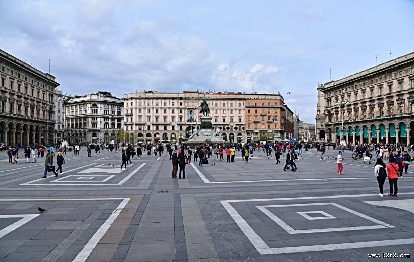 意大利米兰风景图片