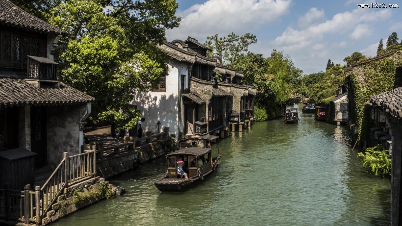浙江乌镇风景图片