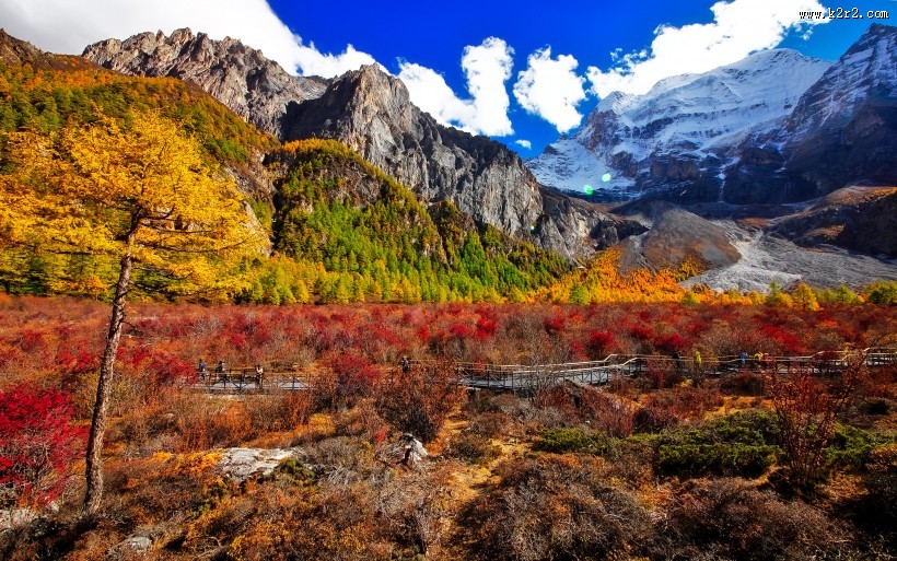 四川稻城亚丁风景图片大全