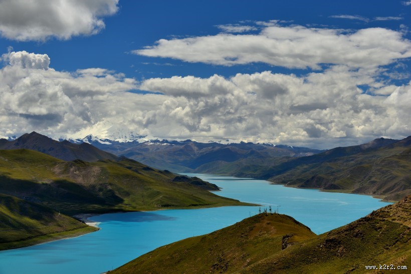 西藏羊卓雍错风景图片大全