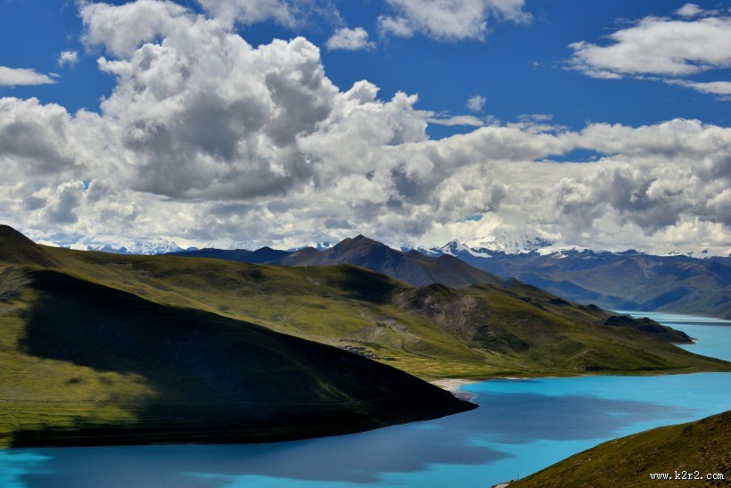 西藏羊卓雍错风景图片大全