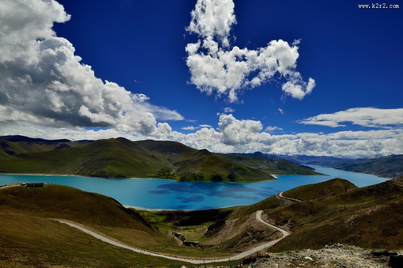西藏羊卓雍错风景图片大全