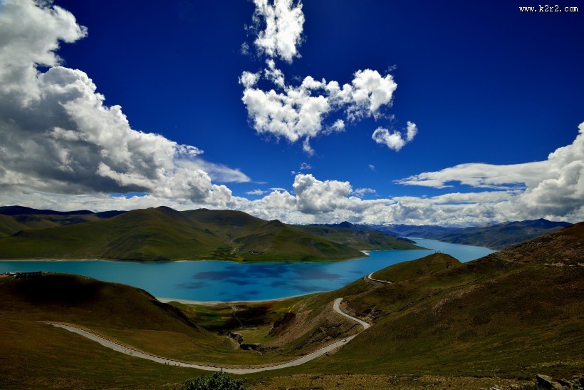 西藏羊卓雍错风景图片大全