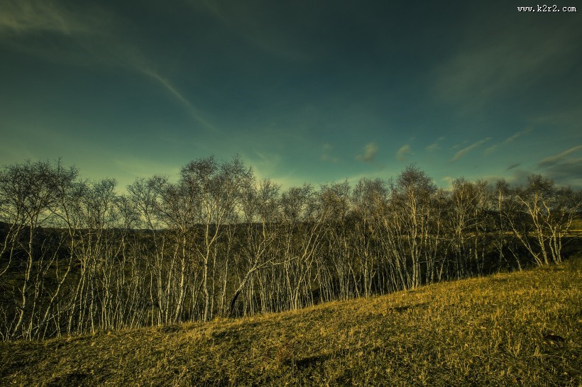 金秋蛤蟆坝风景图片大全