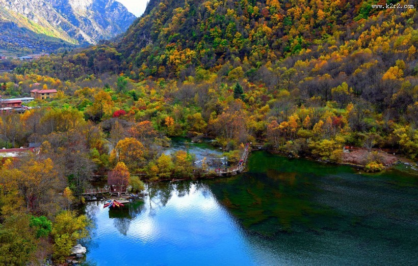 四川松坪沟风景图片