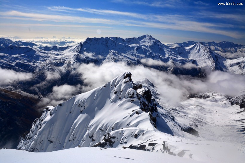 四川四姑娘山二峰风景图片