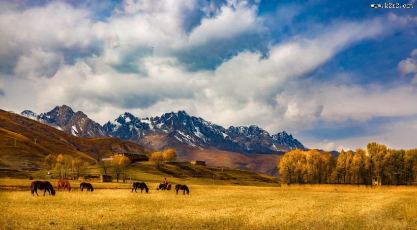 四川川西风景图片