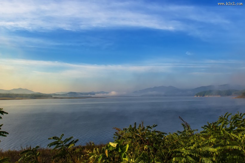 吉林金蟾岛风景图片