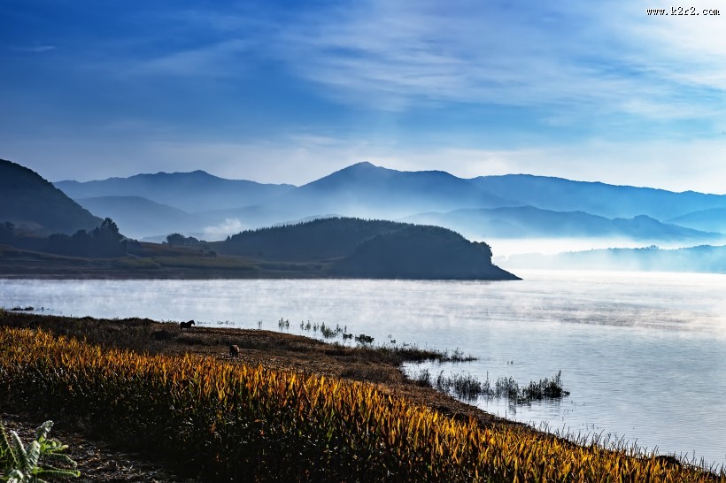 吉林金蟾岛风景图片