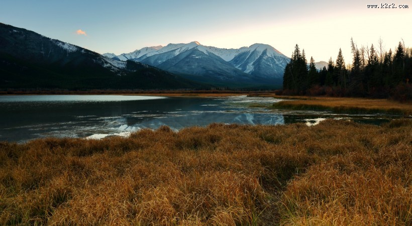 加拿大落基山脉风景图片