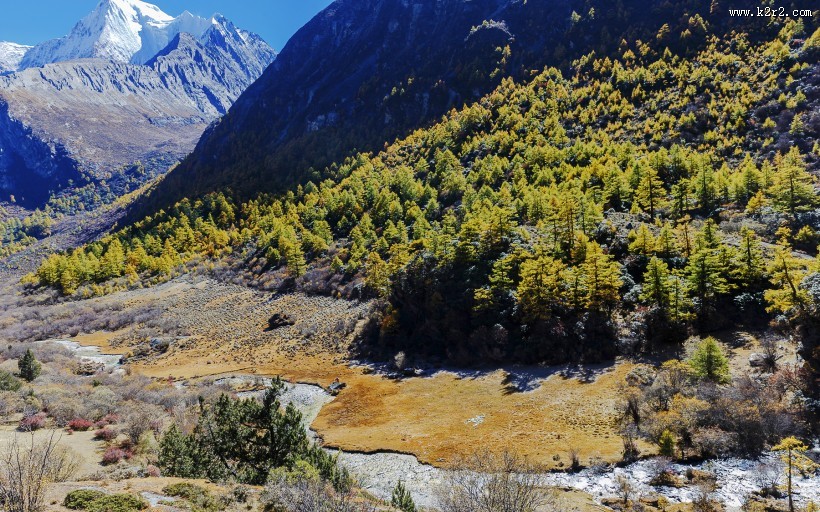 四川稻城亚丁风景图片