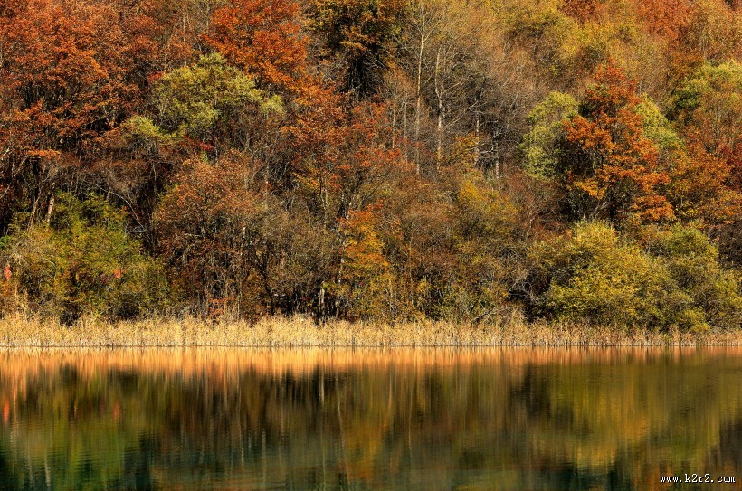 醉美的九寨沟风景图片