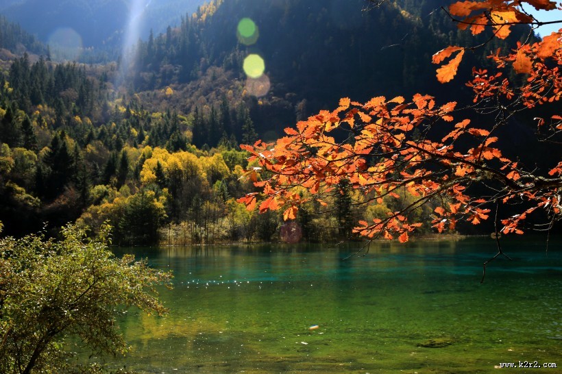 醉美的九寨沟风景图片