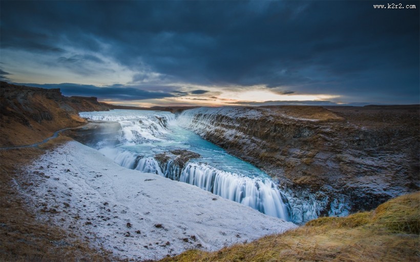 美丽的冰岛风景图片