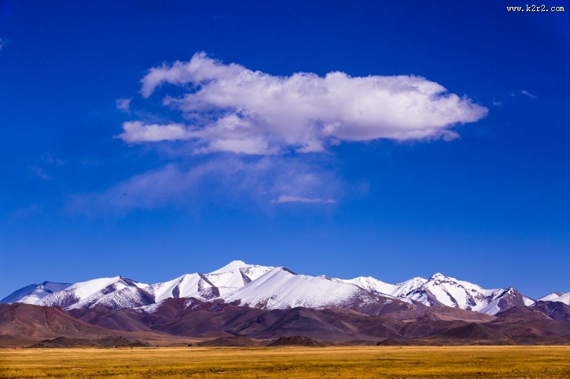 西藏阿里改则风景图片
