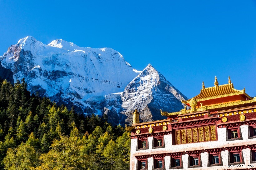 四川稻城亚丁风景图片大全