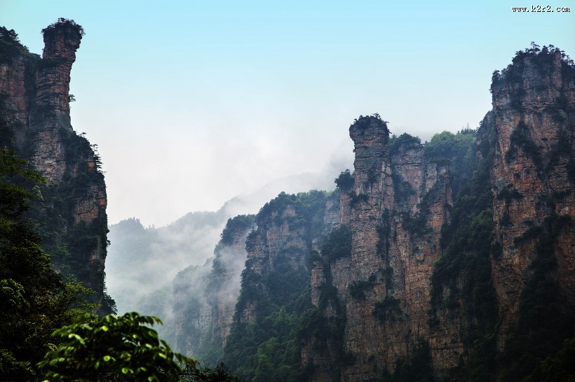 湖南张家界风景图片大全