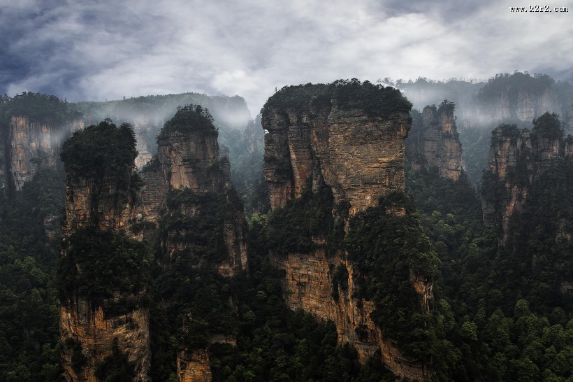 湖南张家界风景图片大全