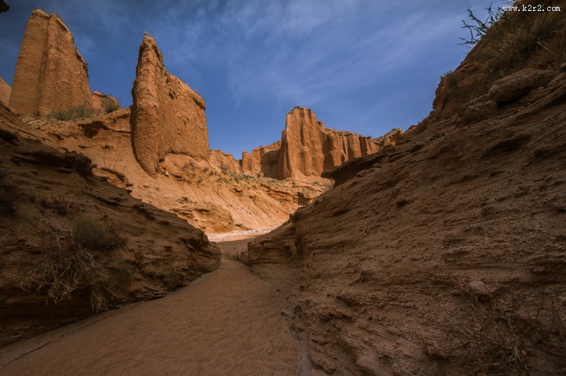 新疆温宿大峡谷风景图片