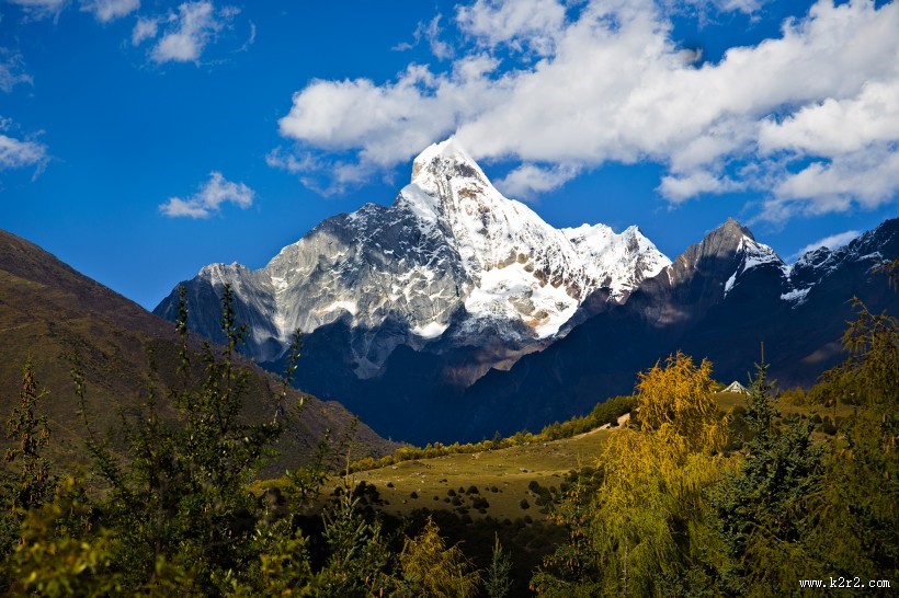 四川四姑娘山风景图片