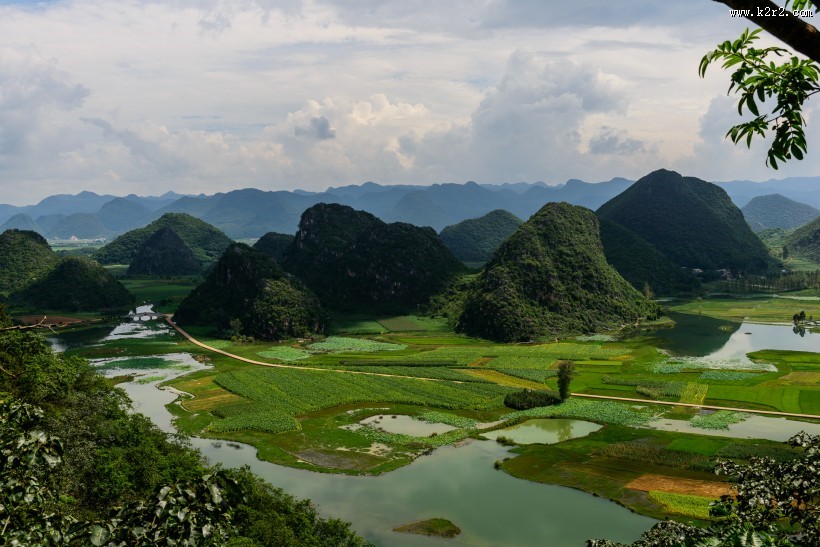 云南普者黑风景图片