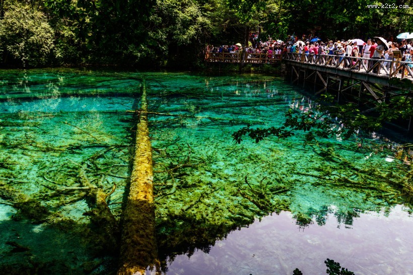 夏日九寨沟风景图片大全