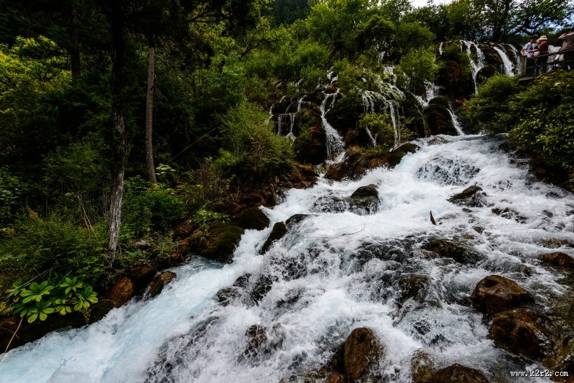 夏日九寨沟风景图片大全