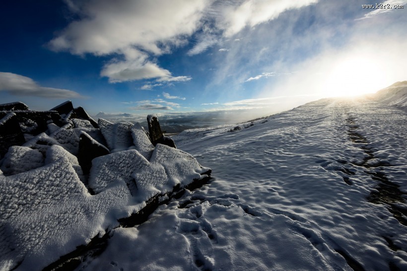 四川高尔寺山雪景图片大全