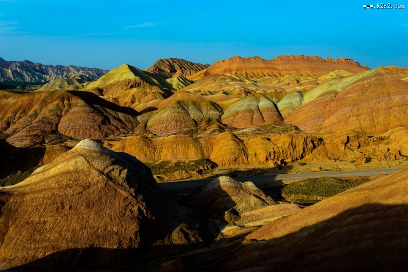 甘肃张掖丹霞地貌图片大全