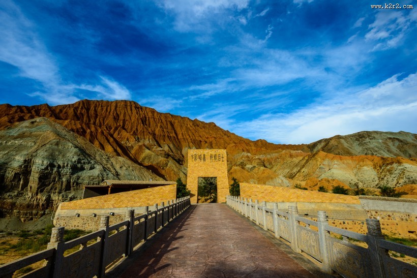 甘肃张掖丹霞地貌图片大全