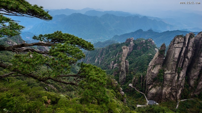 江西三清山风景图片