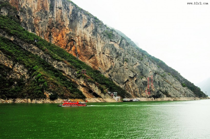 重庆长江三峡云雾风景图片大全