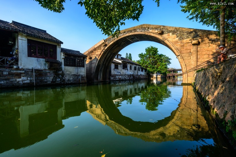 浙江湖州南浔古镇风景图片