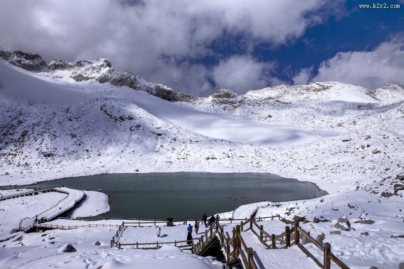 四川达古冰山风景图片大全