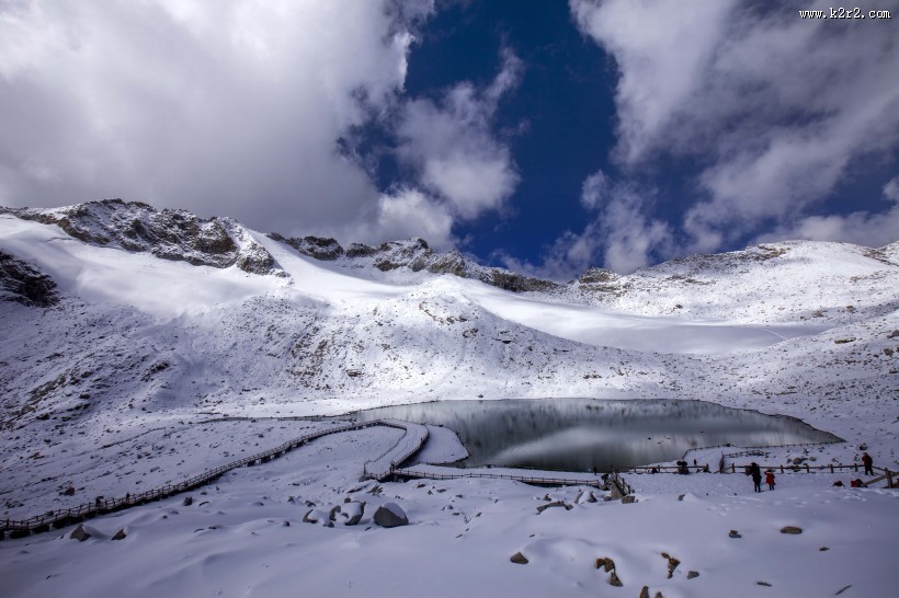 四川达古冰山风景图片大全