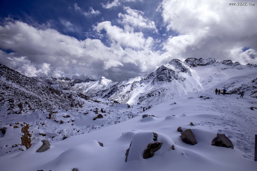 四川达古冰山风景图片大全