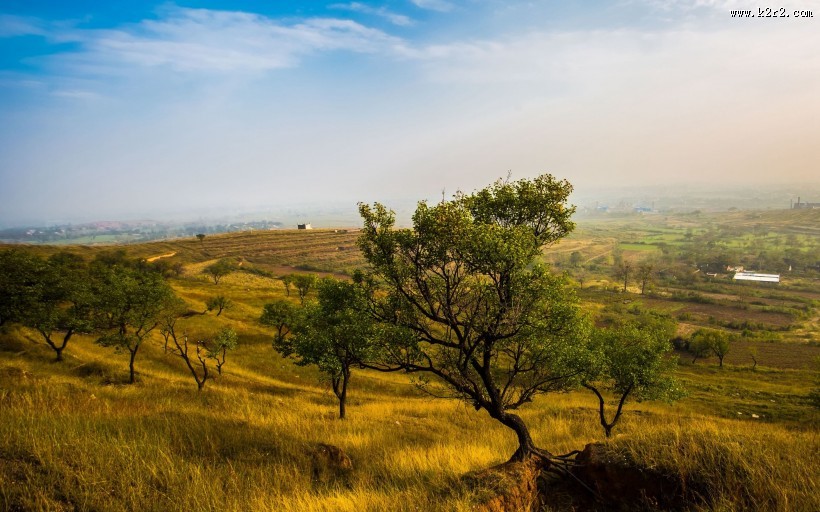 浙江杭州径山金秋风景图片大全