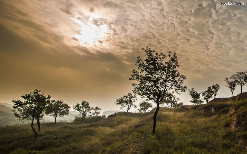 浙江杭州径山金秋风景图片大全