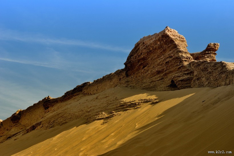 内蒙古额济纳黑水城风景图片