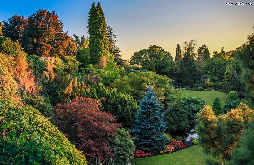 加拿大温哥华女皇公园风景图片