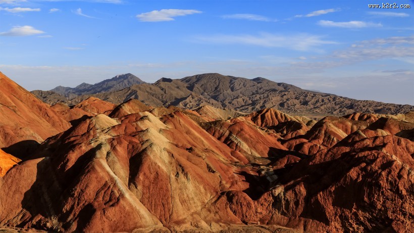 甘肃张掖丹霞地貌风景图片大全