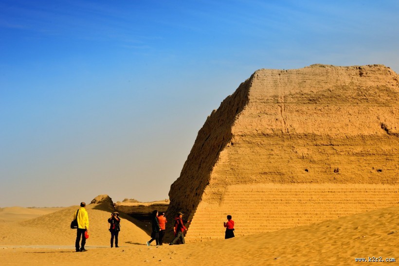内蒙古额济纳黑水城风景图片大全