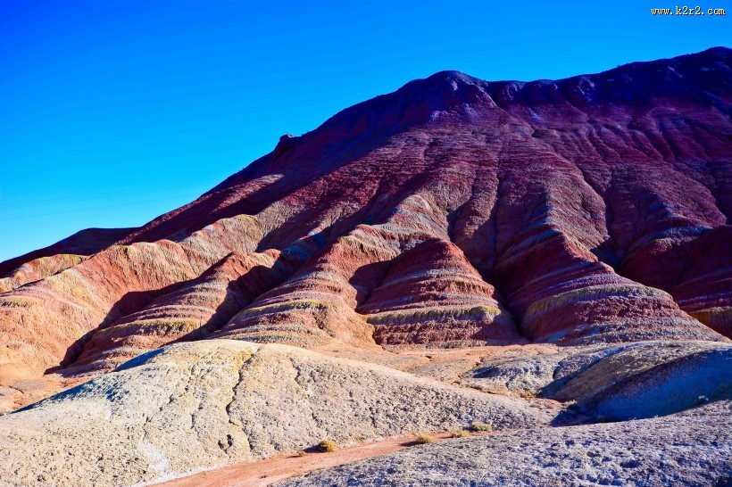 甘肃张掖丹霞地貌图片大全