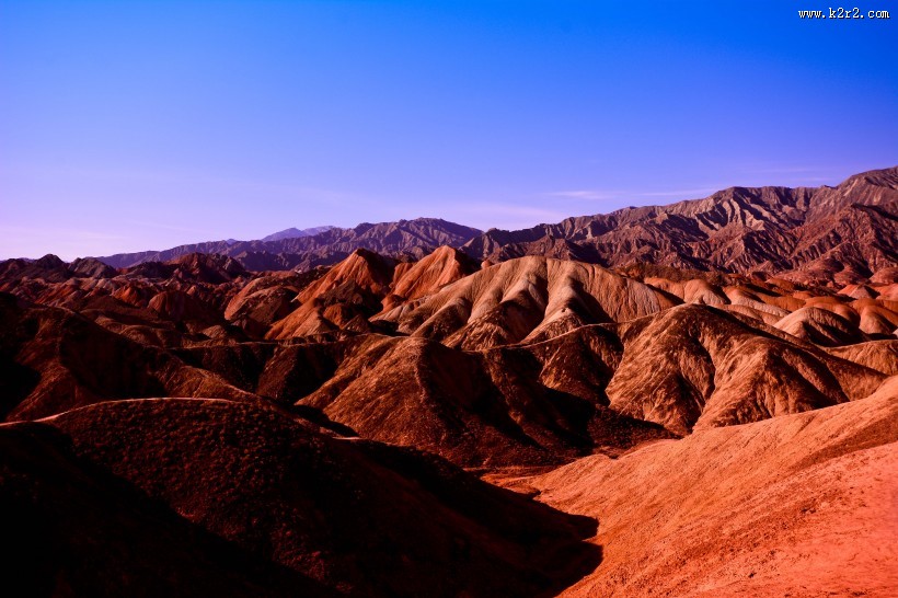 甘肃张掖丹霞地貌图片大全