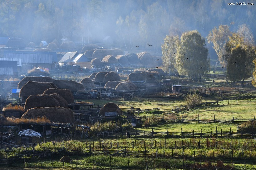 新疆白哈巴村风景图片大全