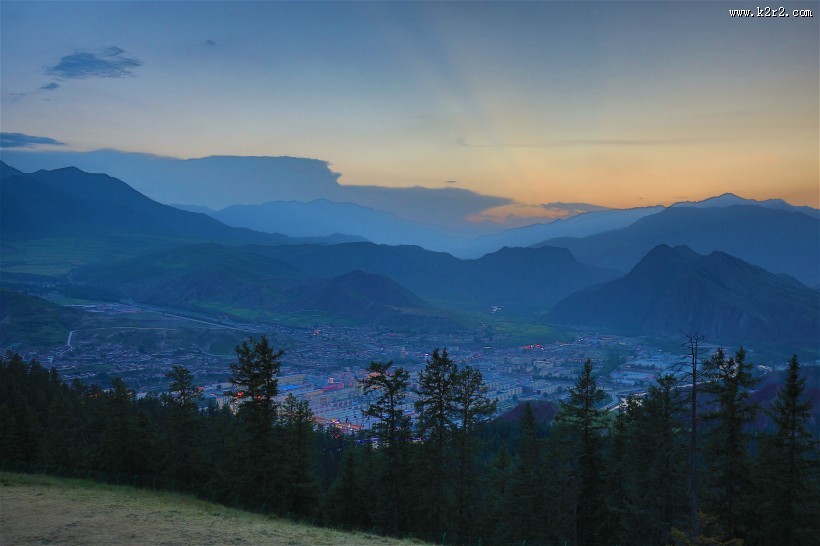 青海祁连卓尔山风景图片大全