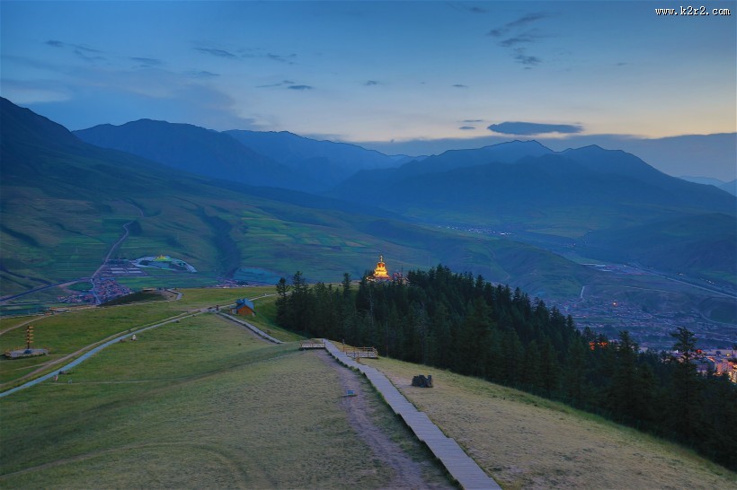 青海祁连卓尔山风景图片大全